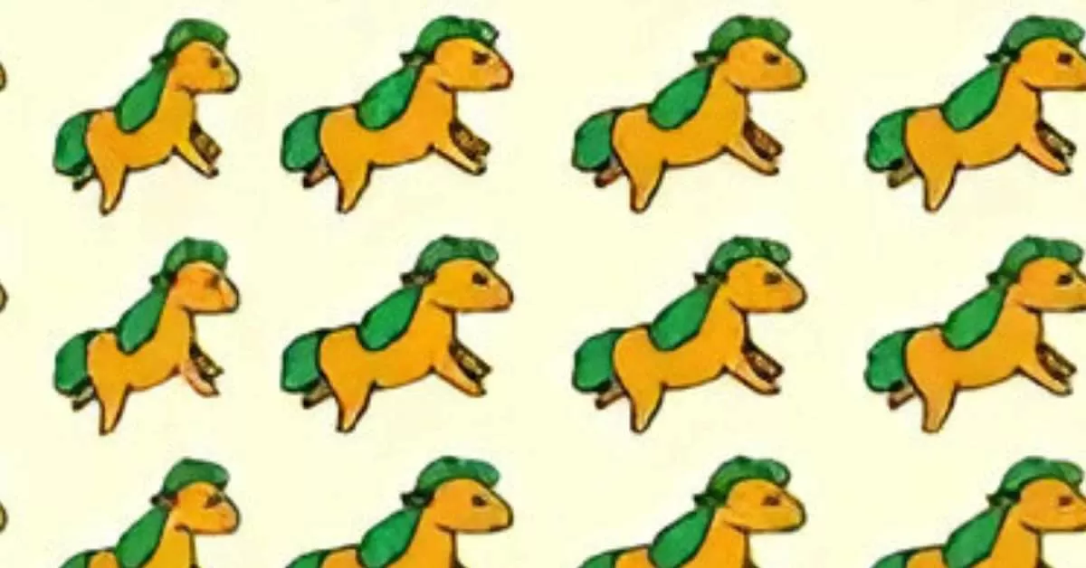 Find the Hidden Odd Horse in 3 Seconds