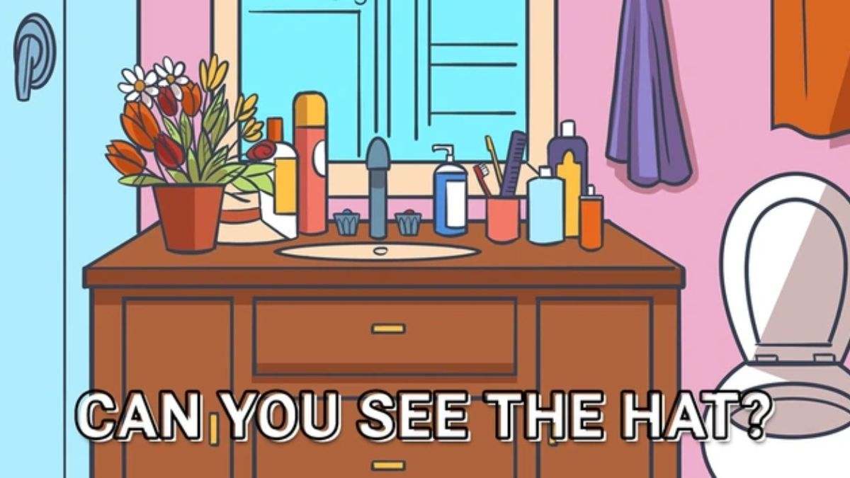 How Observant Are You? Spot The Hat Hidden In This Bathroom In 5 Seconds!