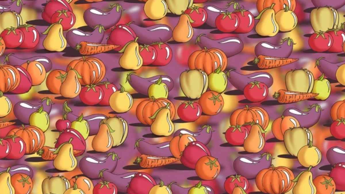 Only 1% Can Spot The Cherry In Various Fruits And Vegetables Just In 13 Seconds!