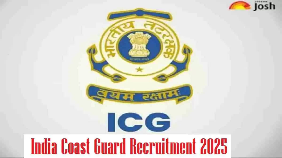 India Coast Guard Recruitment 2025 