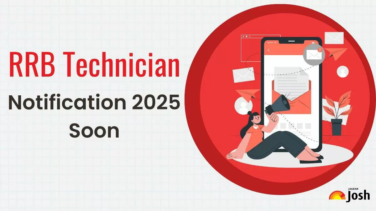 RRB Technician Notification 2025 Soon