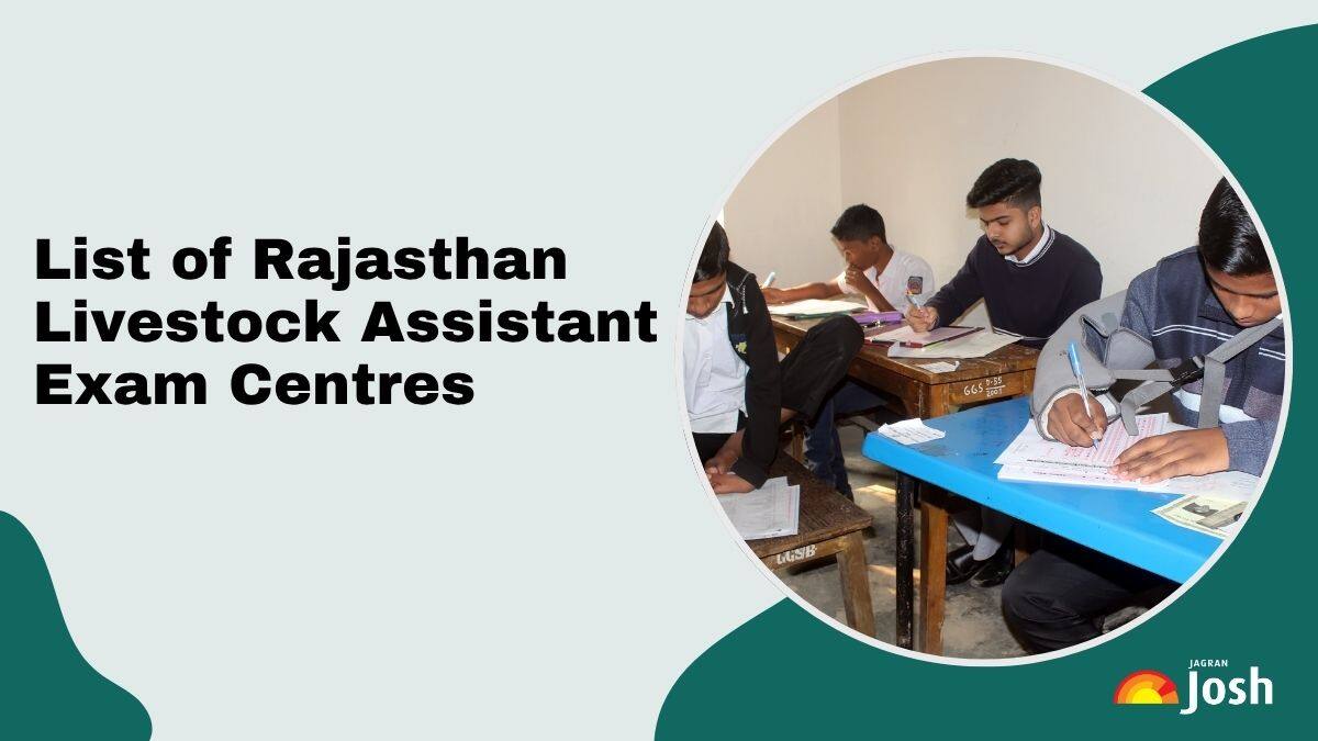 RSMSSB Livestock Assistant Exam Centre List 2025: Check District Wise Test City Name