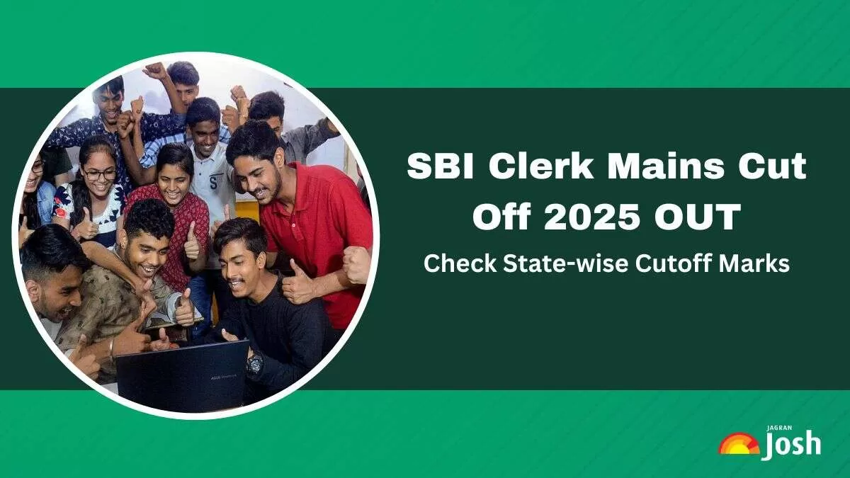 SBI Clerk Mains Cut Off 2025 Released at sbi.co.in