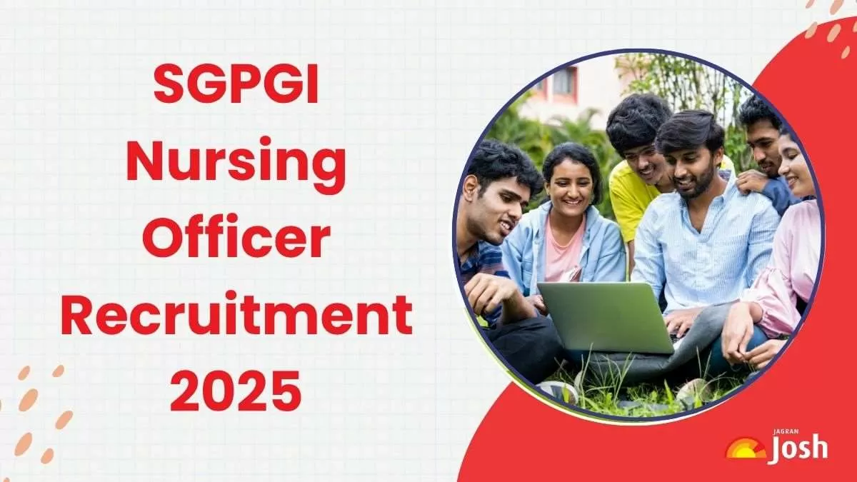 SGPGI Nursing Officer Recruitment 2025