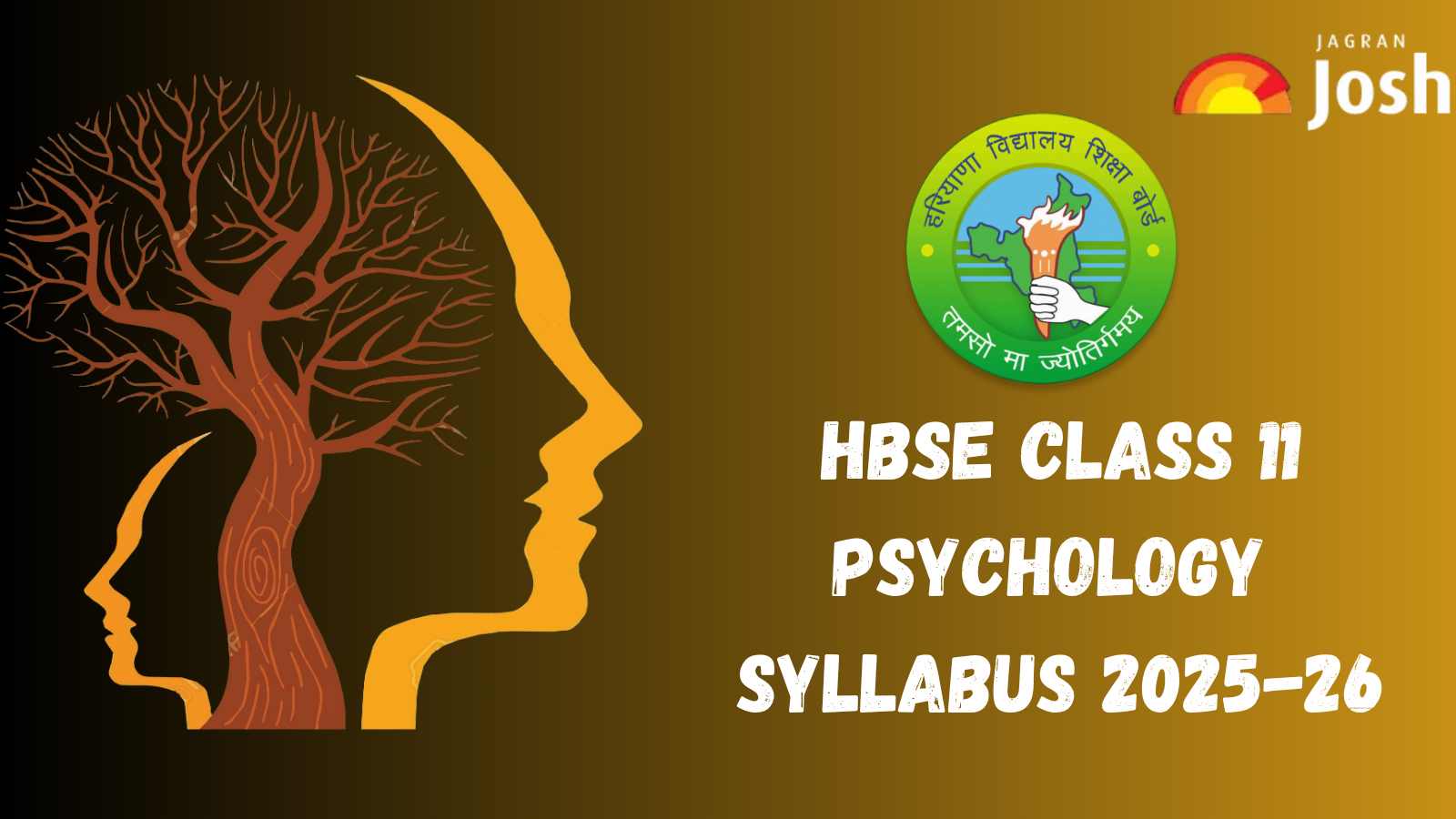  Haryana Board HBSE Class 11th Psychology Syllabus 2025, Download PDF Here