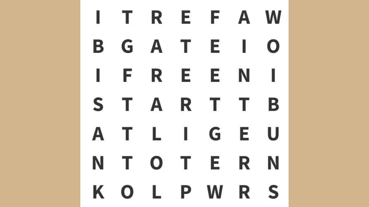 Word Puzzle: Can you find the word “BEEP” in 6 seconds?