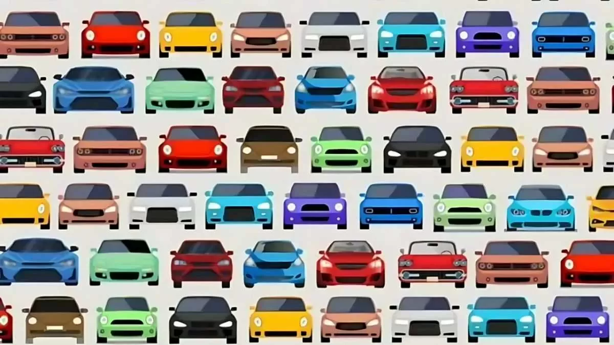 Spot The Car With Headlights On.