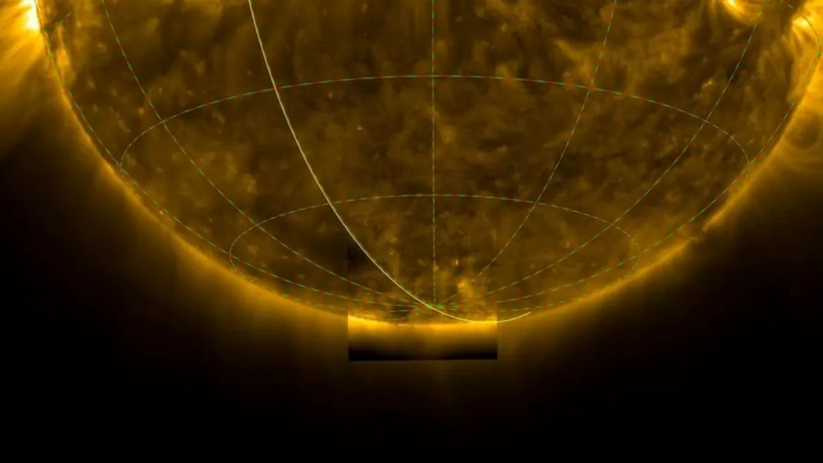 First-ever images of Sun's South Pole