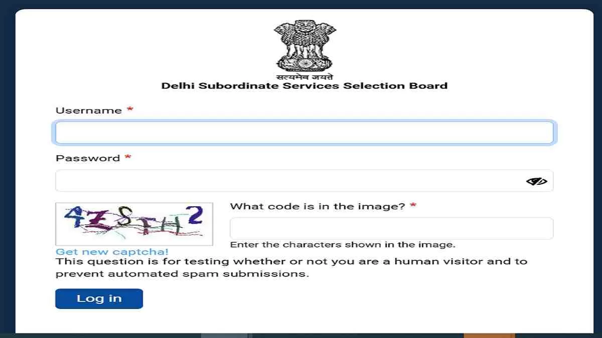 Check all details for DSSSB Admit Card 2025