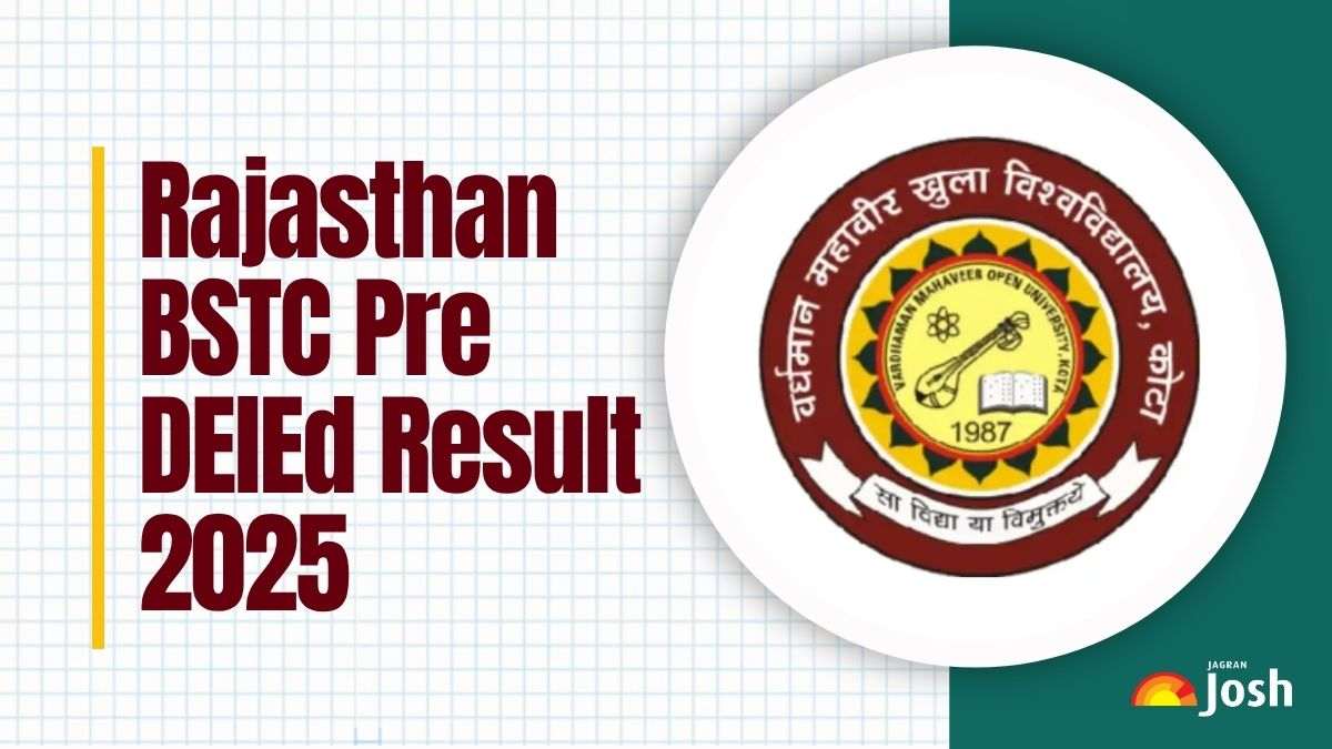 Rajasthan BSTC Result 2025: राजस्थान बीएसटीसी Pre DElEd परीक्षा रिजल्ट जारी, यहां से करें चेक