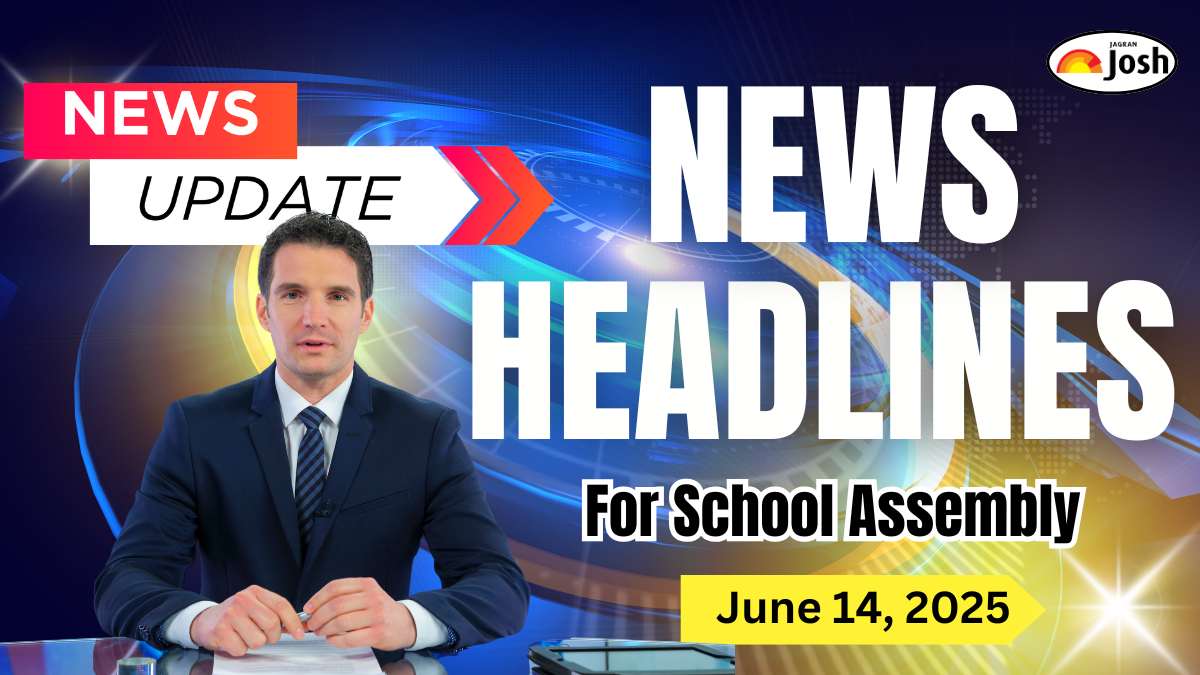 Today's School Assembly Headlines (14 June 2025): PM Modi condoles demise of former Gujarat CM Vijay Rupani, PM Modi visits Ahmedabad crash site with Other News