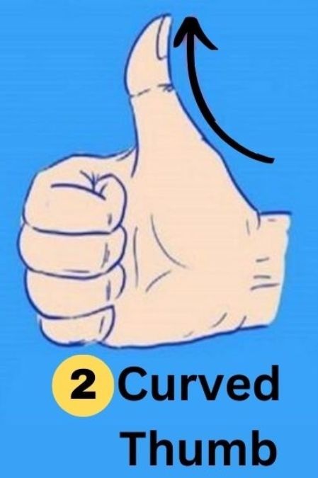 Curved Thumb Personality Traits