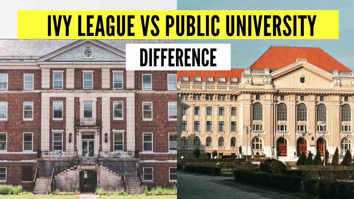 Difference Between Ivy League and Public Universities in the USA - Explained 