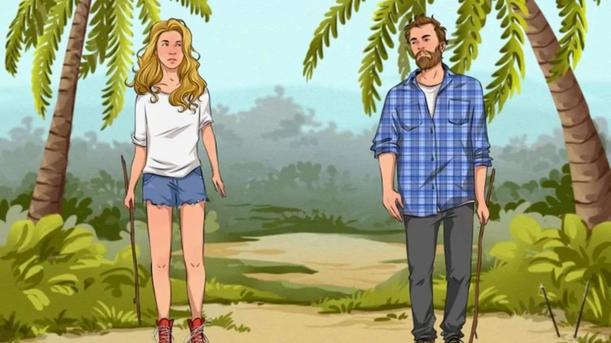There are two odd things on this island. Are you sharp enough to spot them in 5 seconds?