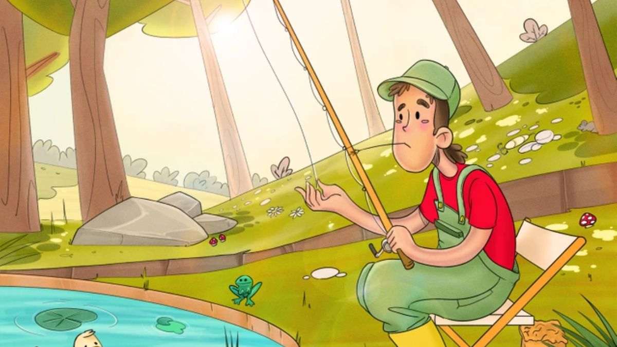 Can You Spot The Fishing Hook In 5 Seconds? Only 1 Out Of 100 People Pass This Picture Puzzle IQ Test!