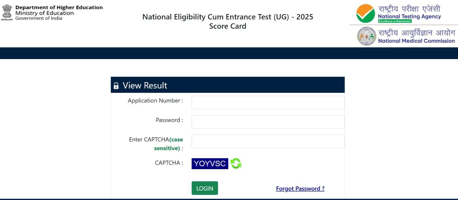 neet.nta.nic.in 2025 Result OUT: Direct LINK to Check NEET UG Results and Download Scorecard, Marks at ntaresults.nic.in