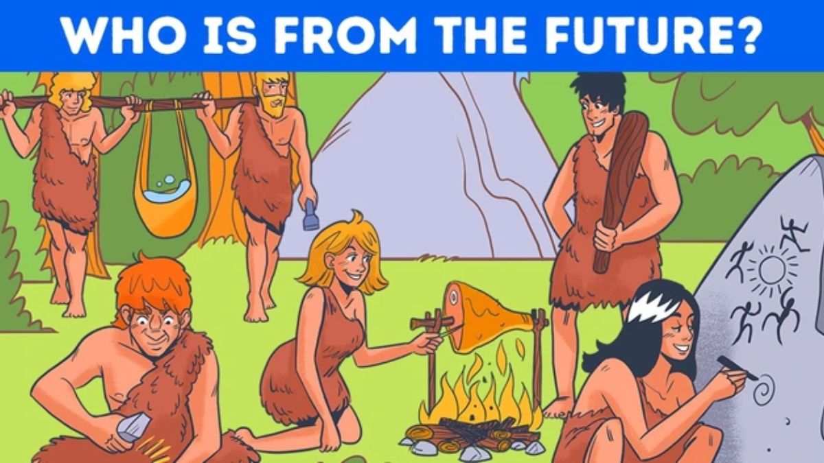 Are You Among The 2% Visually Sharp? Spot Who Is From The Future In 5 Seconds!