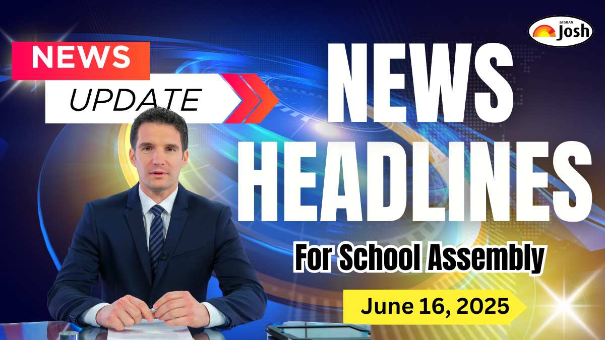 Today's School Assembly Headlines (16 June 2025): PM Modi reaching Cyprus on the first leg of his three-nation tour, Second Batch of NAKSHA Phase-2 Training to Begin site with Other News