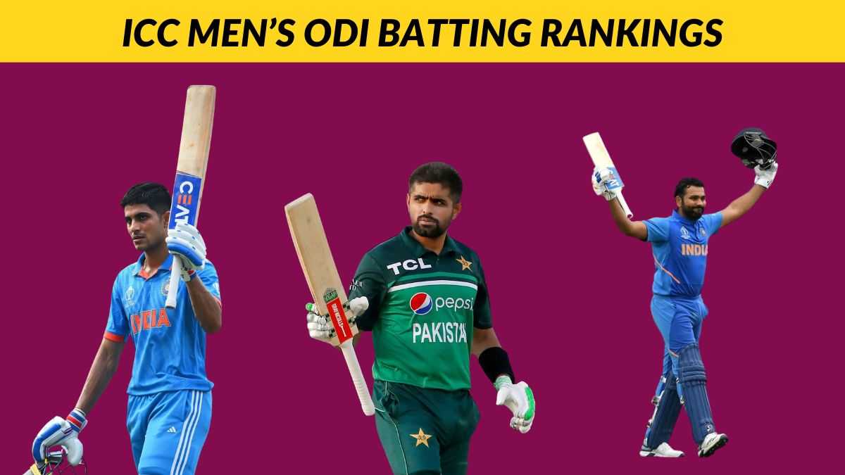 ICC Men’s ODI Batting Rankings: Check Latest ODI Batting Ranking Here