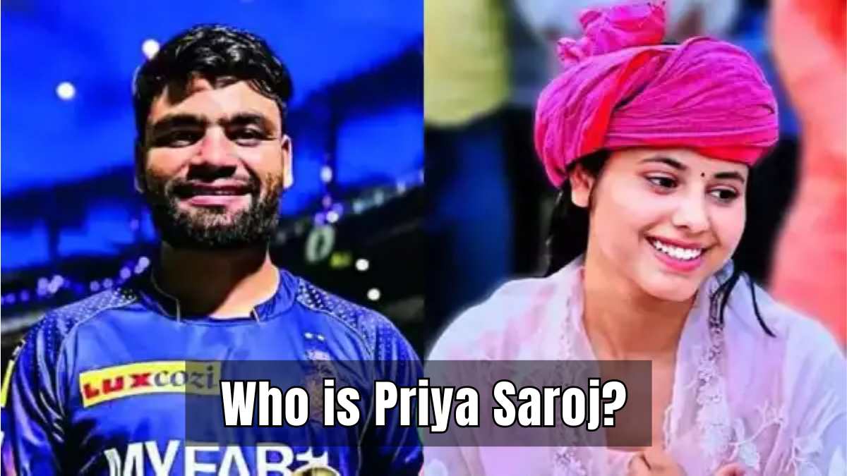 Who is Priya Saroj? Check Early Life, Education and Political Career of Famous Cricketer Rinku Singh Wife