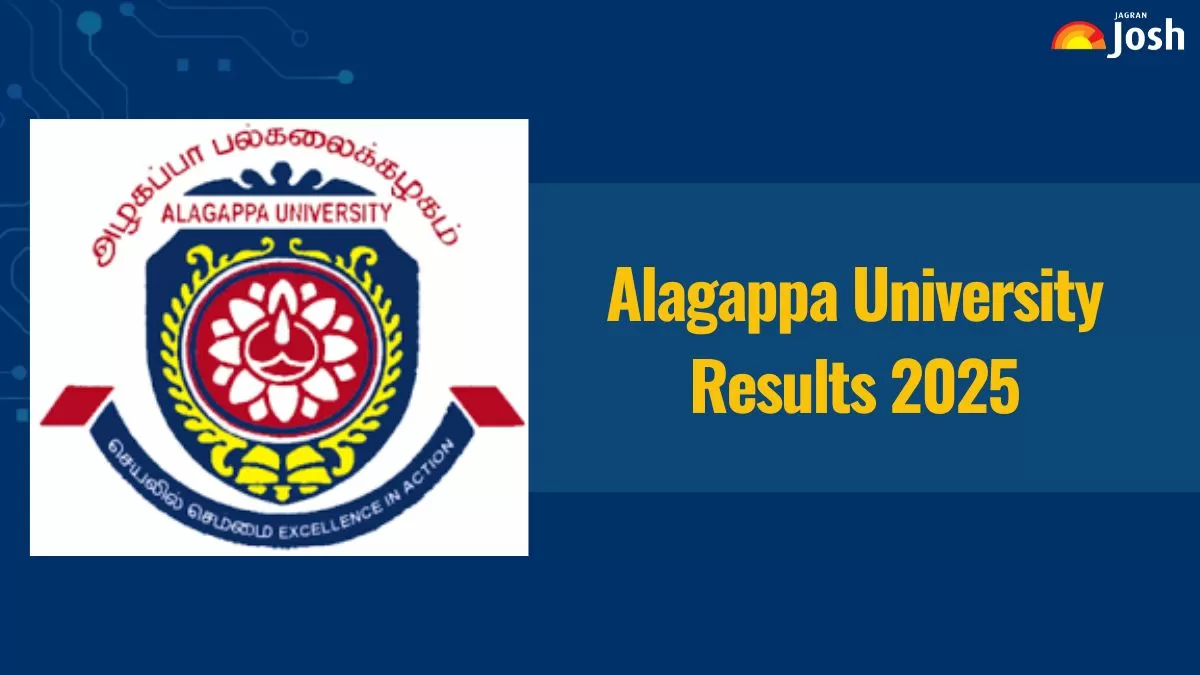 Alagappa University Result 2025