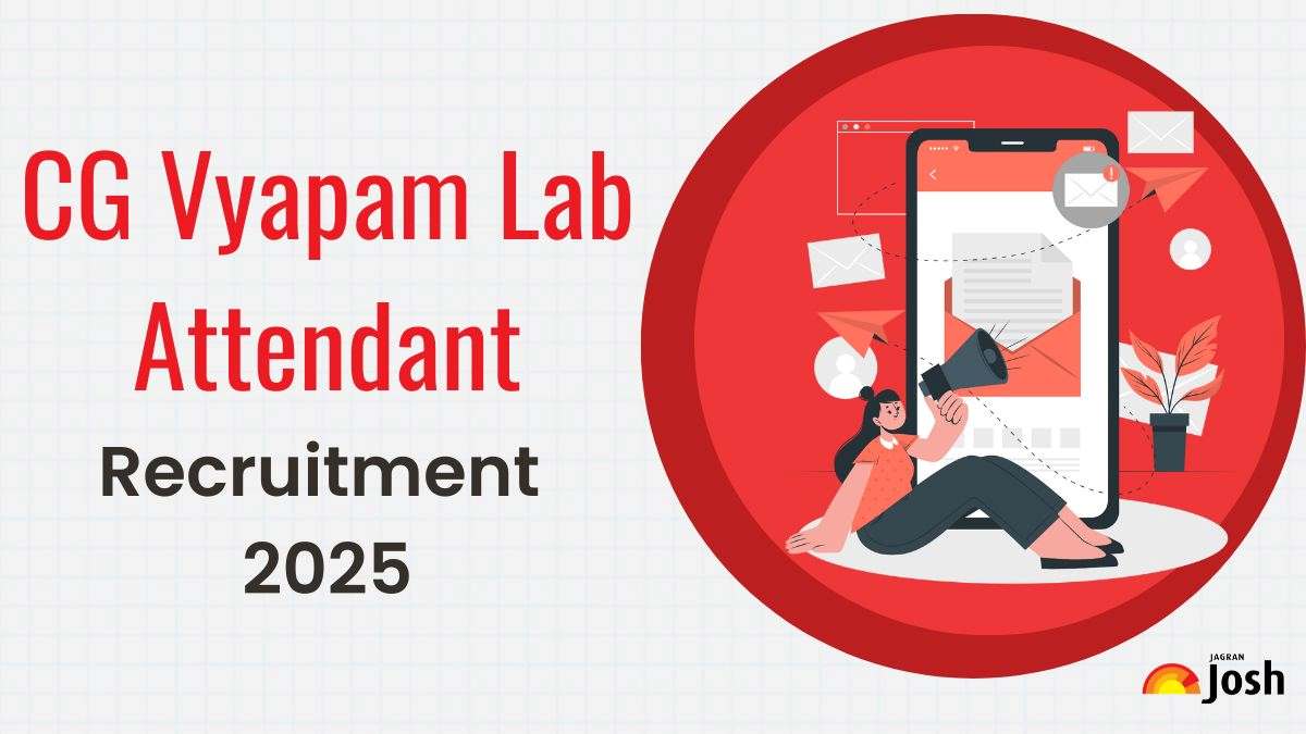 CG Vyapam  Lab Attendant Recruitment 2025 Notification OUT at vyapamcg.cgstate.gov.in, Apply Online for 430 Posts – Direct Link Here