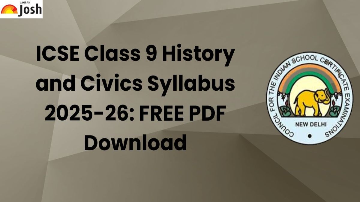 ICSE Class 9 History and Civics Syllabus 2025-26: FREE PDF Download
