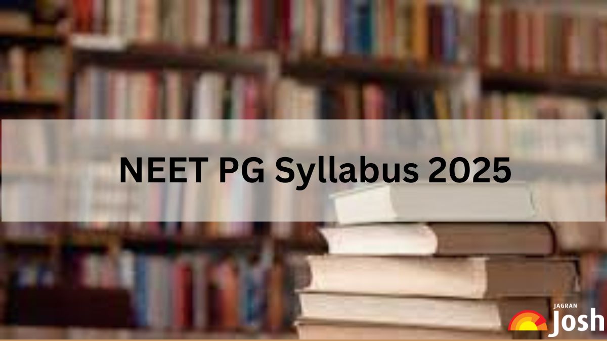 NEET PG Syllabus 2025: Check Subject-Wise Important Topics