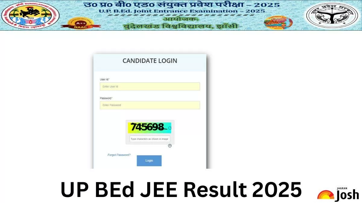 UP BEd Entrance Exam Result 2025