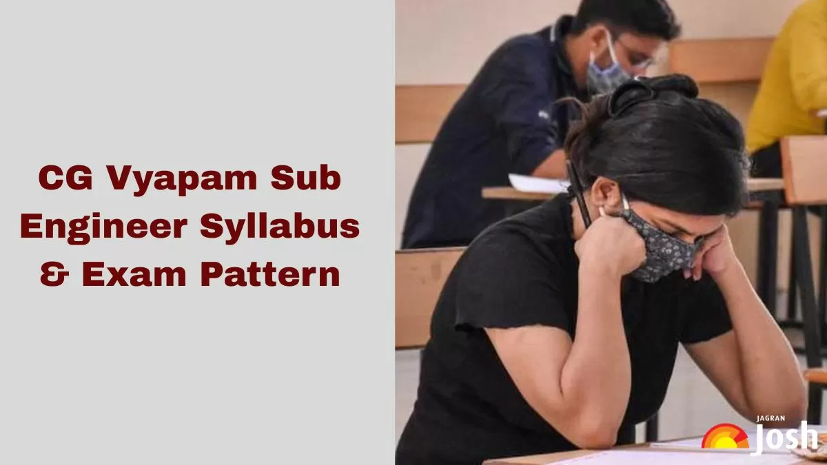 CG Vyapam Sub Engineer Syllabus, Download Syllabus PDF
