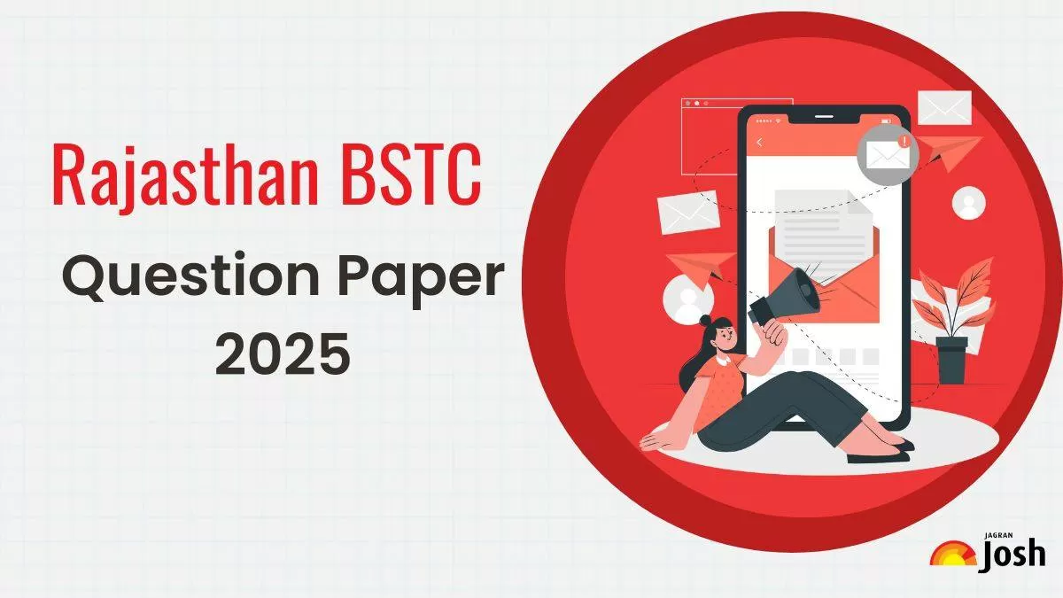 Rajasthan BSTC Question Paper 2025