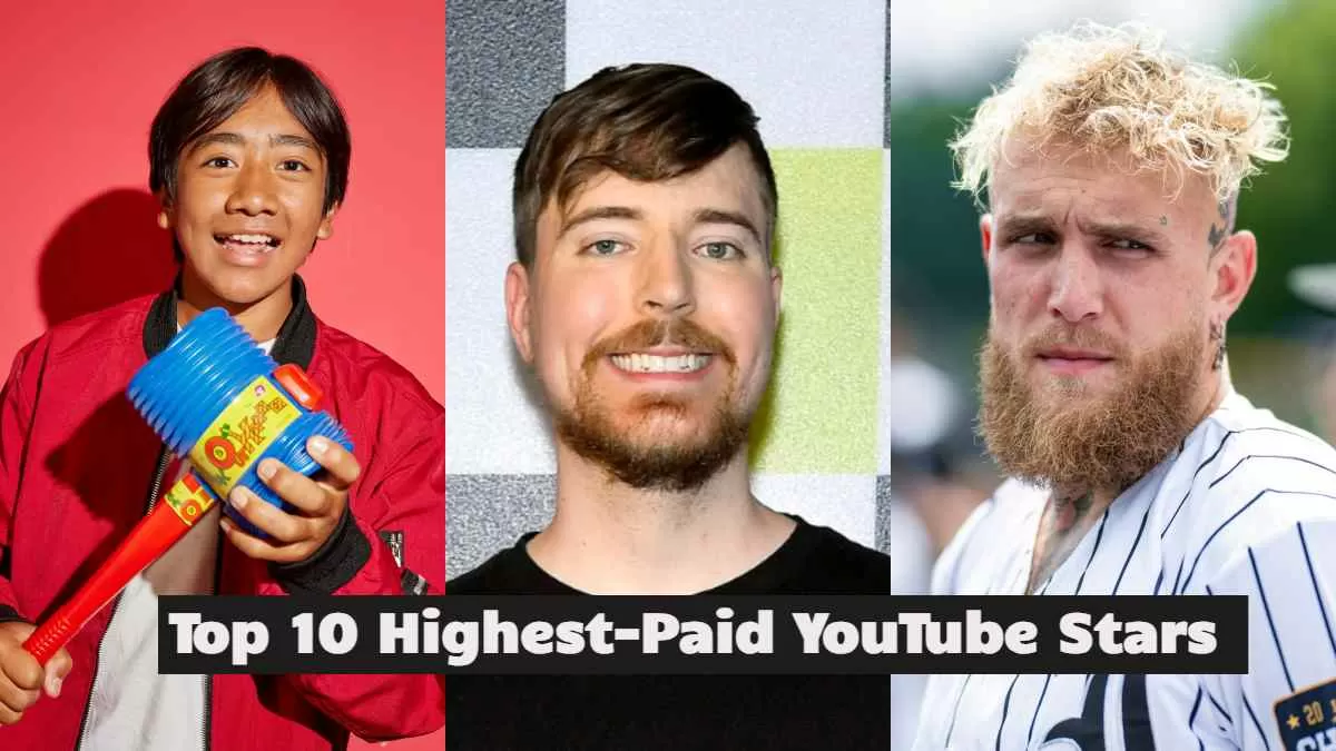 Top 10 Highest-Paid YouTube Stars