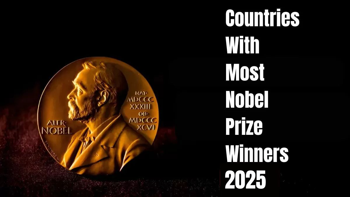 Top 10 Countries with Most Nobel Prize Winners 2025