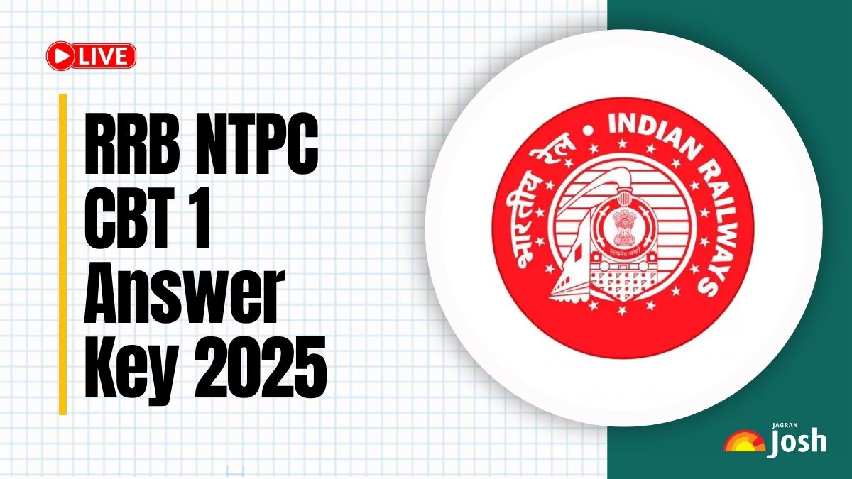 RRB NTPC CBT 1 Answer Key 2025