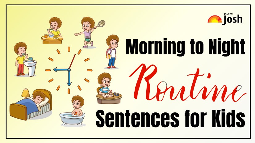 50+ Daily Use English Sentences for Kids: Morning to Night Routine with Hindi Meaning