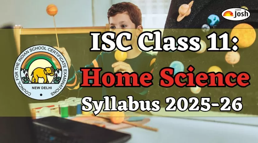 ISC Class 11 Home Science Syllabus 2025-2026: Download Home Science Syllabus PDFs Here!