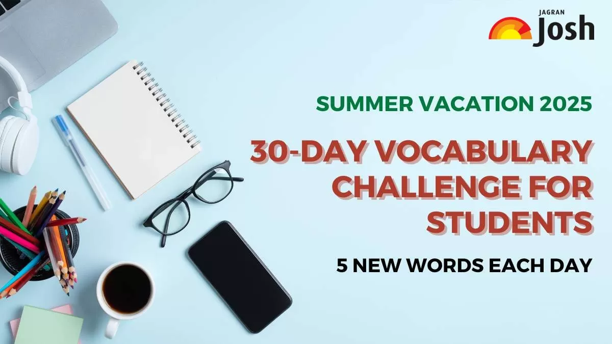 Check 30-Day Summer Vacation Vocabulary Challenge for Students