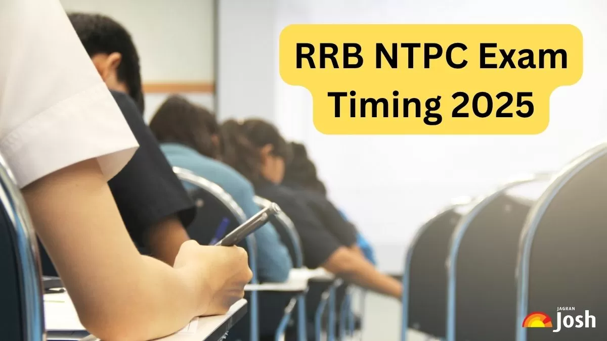 RRB NTPC Exam Timing 2025