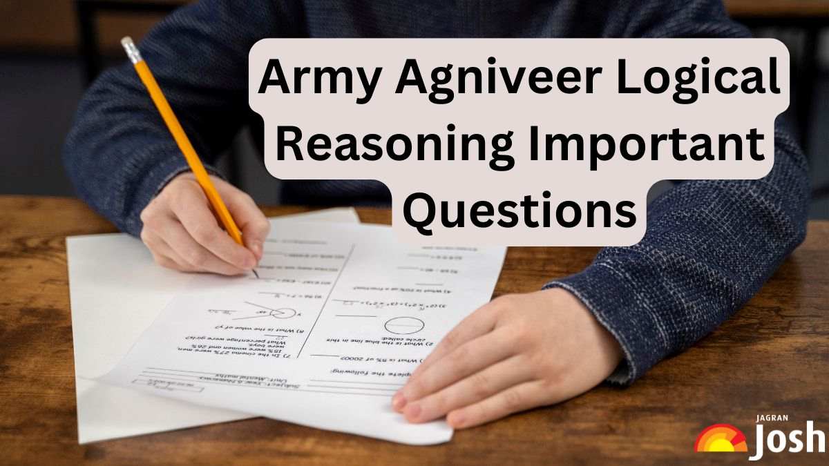 Indian army Agniveer Logical Reasoning Important Questions 2025 with Solutions: Top MCQs Asked