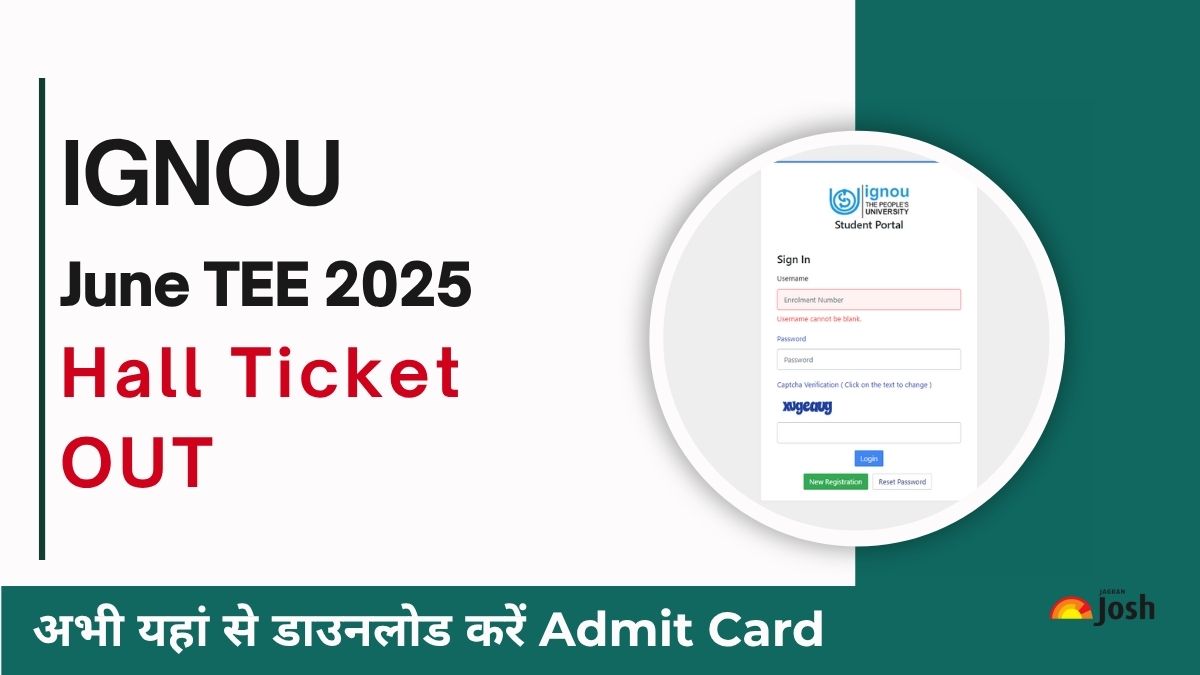 IGNOU June 2025 Hall Ticket जारी, ignou.ac.in से डाउनलोड करें IGNOU TEE Admit Card 