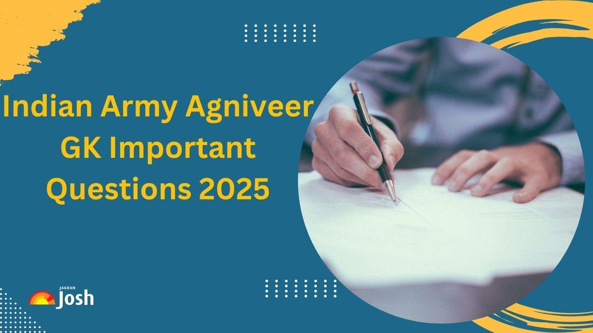 Indian Army Agniveer GK Important Questions 2025 with Answers: Download PDF