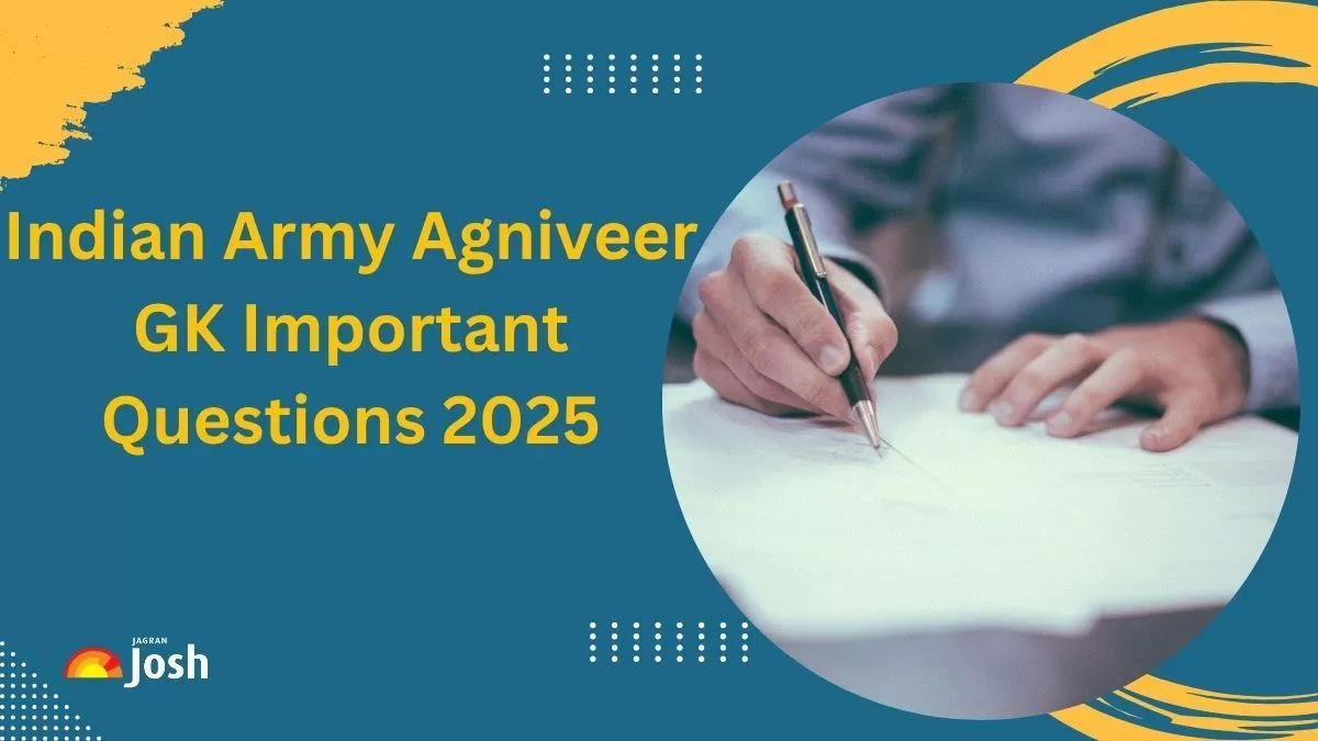 Indian Army Agniveer GK Important Questions 2025
