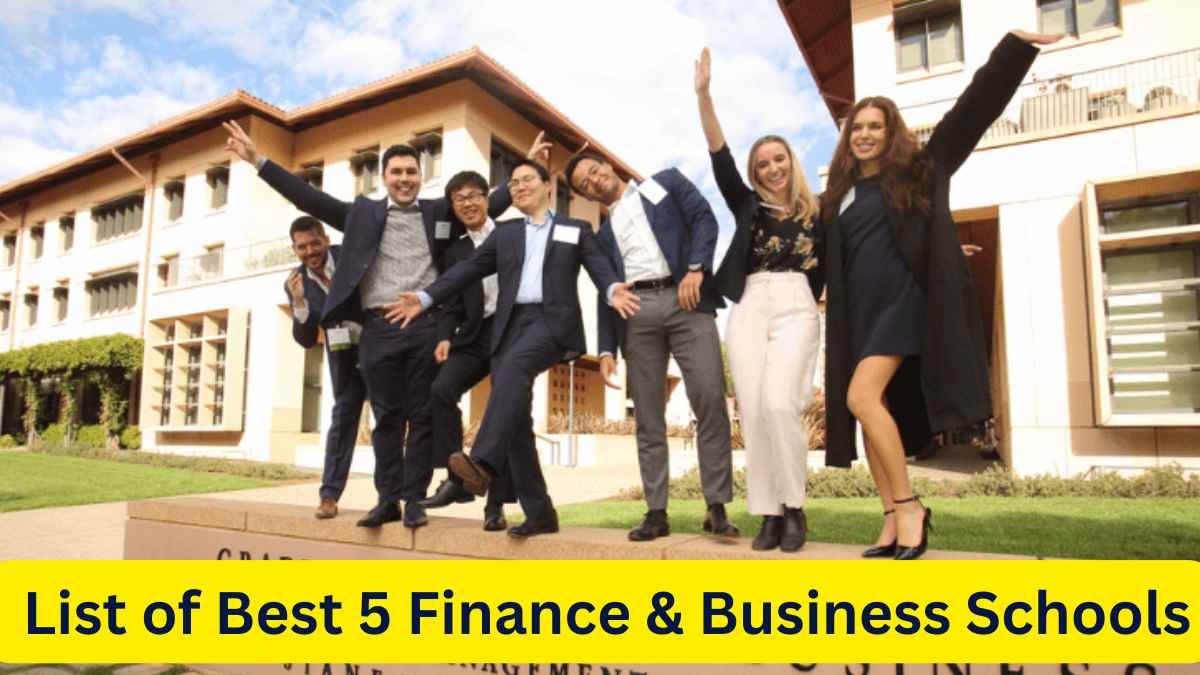 List of Best 5 Finance & Business Schools in the World- Times World University Rankings(2025)