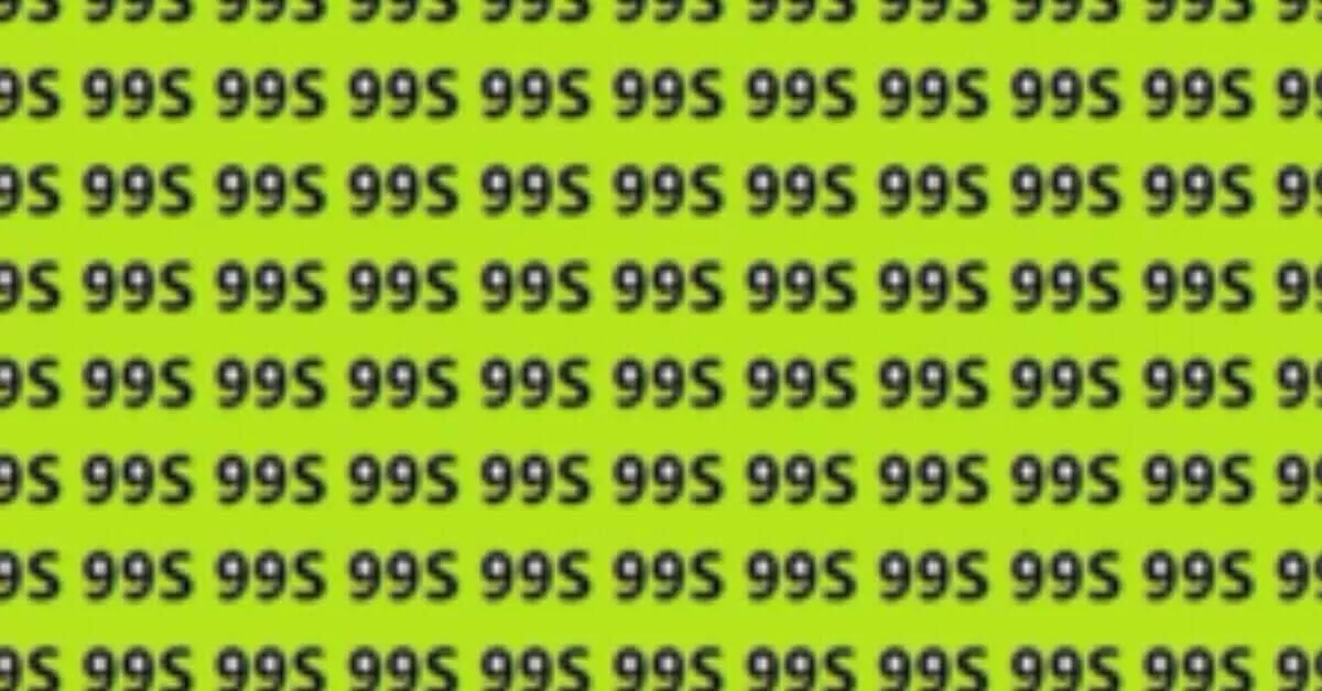 Find the hidden odd number 
