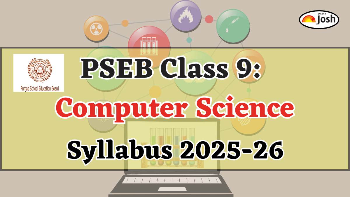 Punjab Board PSEB Class 9th Computer Science Syllabus 2025-2026, Download PDFs Here