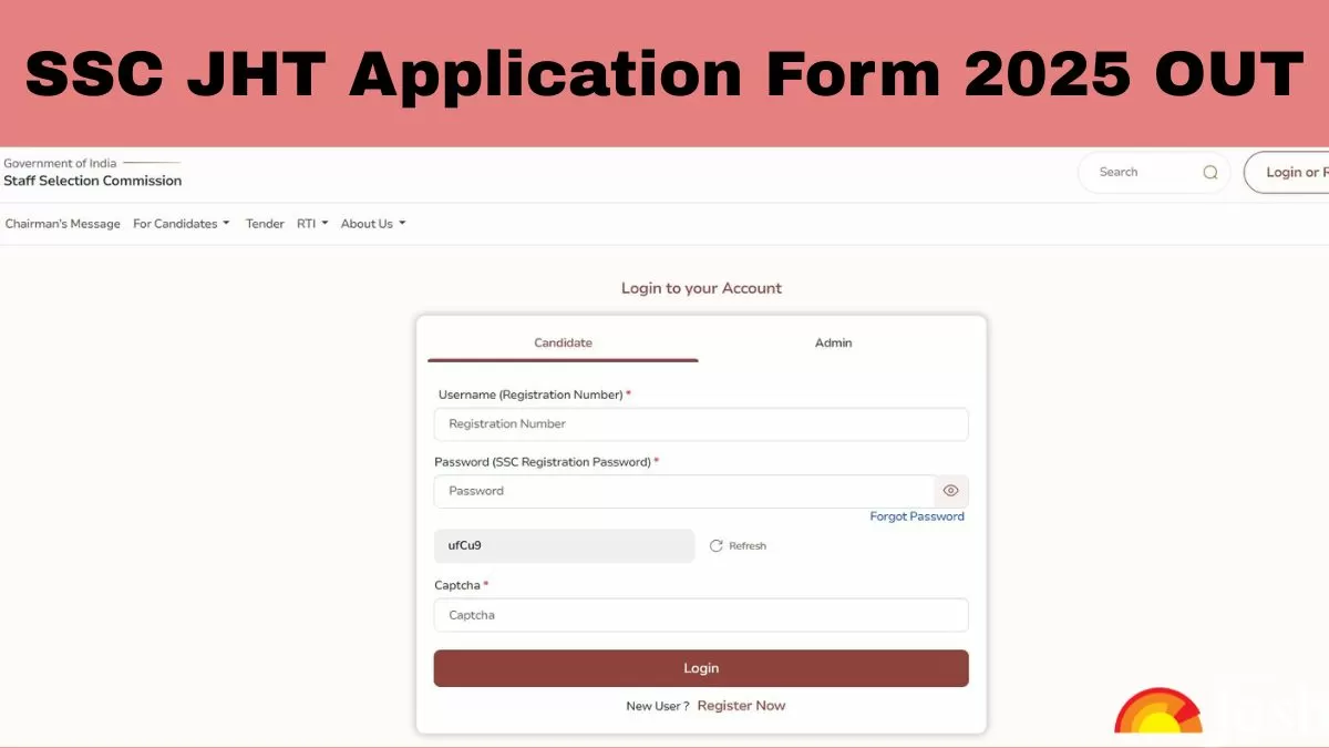 SSC JHT Apply Online 2025 Begins for 437 Vacancies, Check Direct Link 