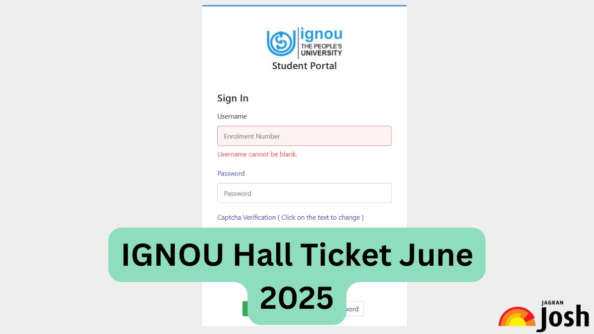 IGNOU Hall Ticket June 2025 Released at ignou.ac.in, Direct Link to Download TEE Hall Ticket PDF