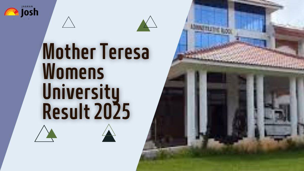 Mother Teresa University Result 2025 OUT at motherteresawomenuniv.ac.in: Download PG Marksheet
