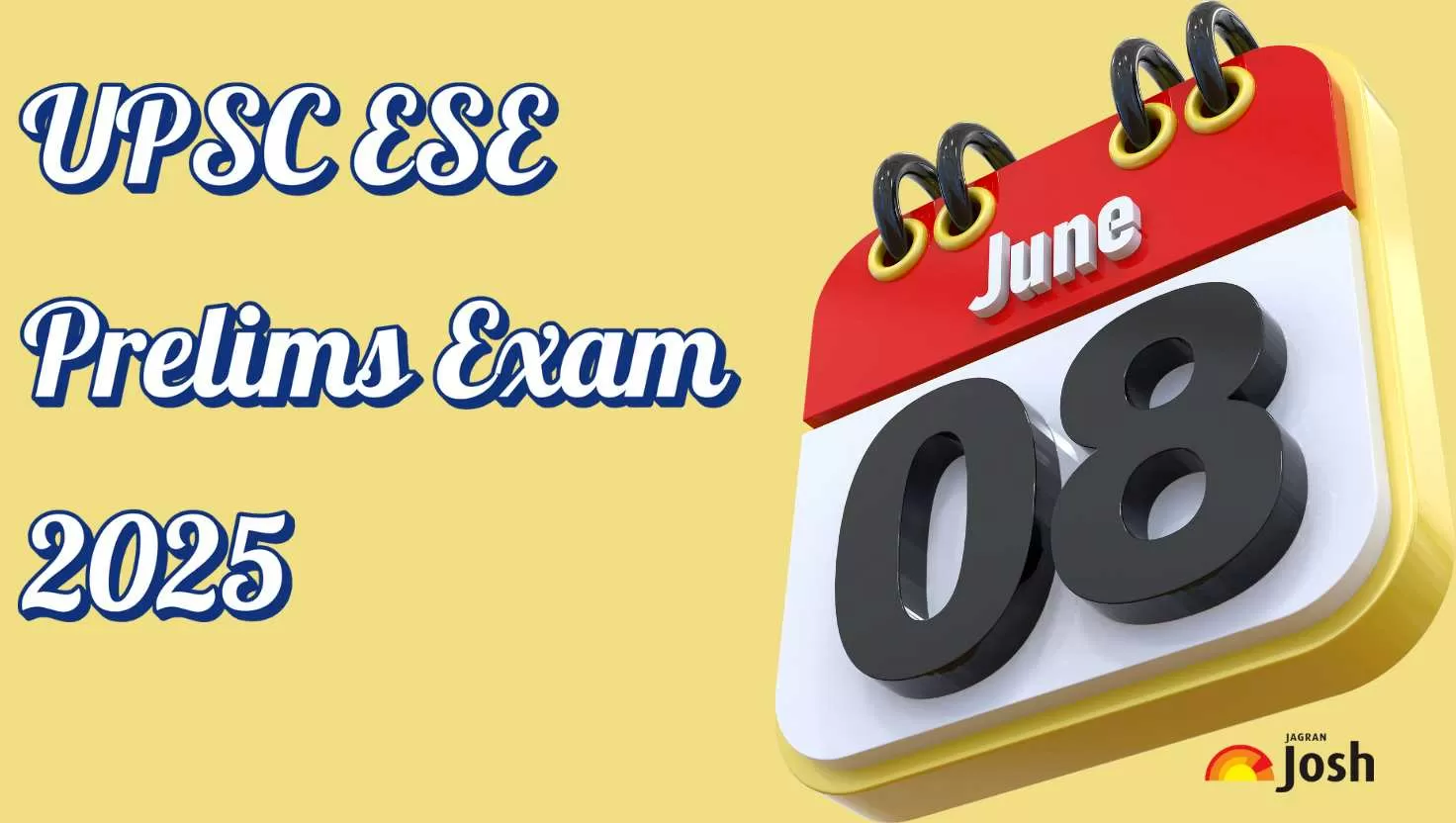 UPSC ESE/IES Exam 2025