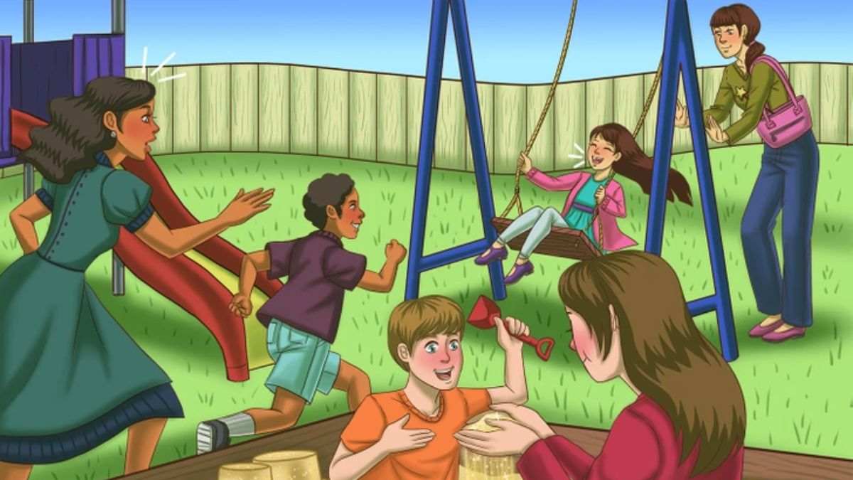 Brain Teasers: Spot Who Is The Fairy In This Park? Only 2% With Attention To Detail Pass This Visual IQ Test In 5 Seconds!